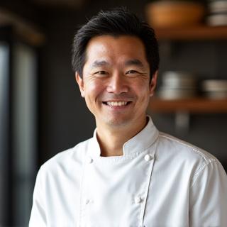 シェフのポートレート
