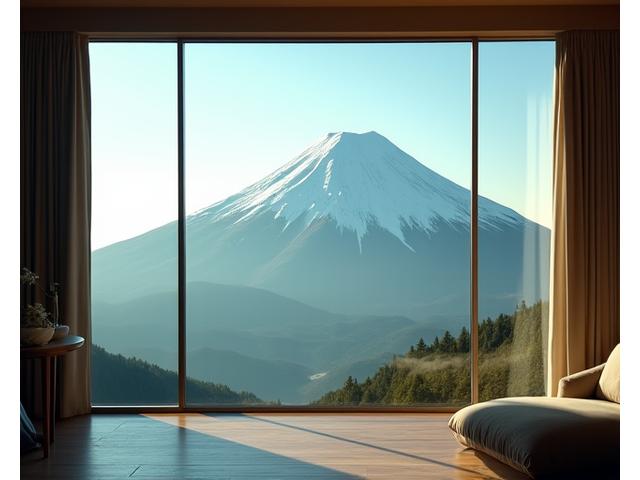 Sora Peak Hotelからの羊蹄山の息をのむような景色