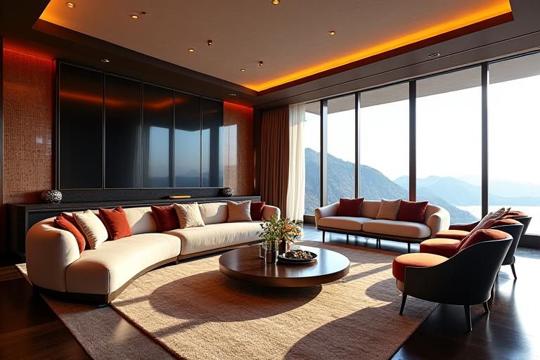 ソラピーク ペントハウスのリビングルーム